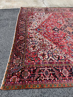 12x15 Mid Century Vintage Persian Oversize Heriz Rug / 11'5 x 15'3 Heriz Rug #2851