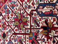 12x15 Mid Century Vintage Persian Oversize Heriz Rug / 11'5 x 15'3 Heriz Rug #2851