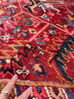 12x15 Mid Century Vintage Persian Oversize Heriz Rug / 11'5 x 15'3 Heriz Rug #2851