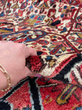 12x15 Mid Century Vintage Persian Oversize Heriz Rug / 11'5 x 15'3 Heriz Rug #2851