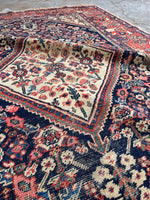 Persian Malayer Rug / Antique 4'6 x 6'6 Rug #3142