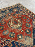3x5 Antique Rug / Shirvan Rug #3144