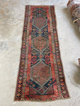 3x9 Vintage Runner / Antique Shirvan Runner #3147