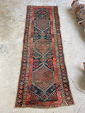 3x9 Vintage Runner / Antique Shirvan Runner #3147