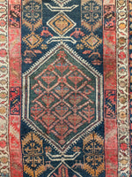 3x9 Vintage Runner / Antique Shirvan Runner #3147