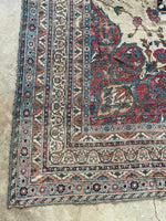 11x14 Worn Persian Rug #3264