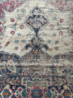 large vintage Persian rug