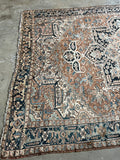 9x12 Antique Persian Heriz Rug #3265