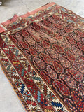 3'10 x 5'8 Antique Persian Rug #3153