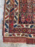 3'10 x 5'8 Antique Persian Rug #3153