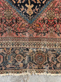 4x6 Worn Antique Persian Rug #3154