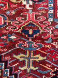 10x14 Antique Persian Heriz Rug #3268