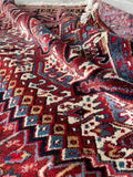 10x14 Antique Persian Heriz Rug #3268