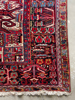 10x14 Antique Persian Heriz Rug #3268