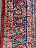 11x14 Antique Persian Sarouk Rug #4379