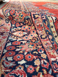 11x14 Antique Persian Sarouk Rug #4379