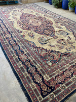 9'3 x 16' Battered and Bruised Persian Kermanshah Rug #2860