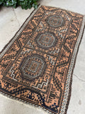 2'10 x 5'2 Antique Persian Baluch Rug #3029