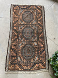 2'10 x 5'2 Antique Persian Baluch Rug #3029