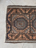 2'10 x 5'2 Antique Persian Baluch Rug #3029