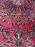 Antique Full Pile Persian Sarouk Rug / 3'6 x 5'2 Rug #4260ML