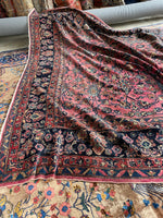 9' x 12'5 Antique Rose Pink Persian Rug #3031ML