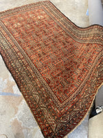 4x7 Persian Malayer Rug #3178 / Small Persian Rug