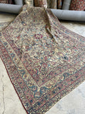 6x9 Pre-1900 Persian Lavar Rug #2863