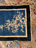 3x6 Antique Chinese Rug #3032