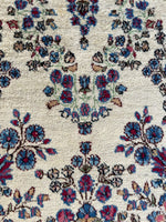 3x5 Vintage Persian Floral Rug #3180