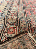 3'8 x 6'2 Antique Persian Rug #3034 / 4x6 Vintage Rug