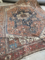 10x13 Antique Persian Serapi Rug #2865