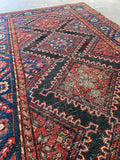 3x6 Antique Persian Rug #3187
