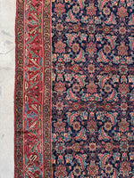 Palatial Vintage Persian Rug / 7x20 Vintage Persian Rug / 7x21 Vintage Rug #4305
