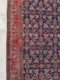 Palatial Vintage Persian Rug / 7x20 Vintage Persian Rug / 7x21 Vintage Rug #4305