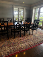 Oversize Palatial Antique Floral Persian Rug / 13’ x 16’5 Lavar Rug #3600