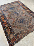 Handmade vintage Persian rug