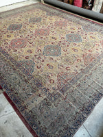 Extra large handmade wool rug