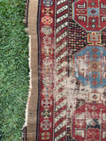 3x8 Worn Persian Camel Runner #2820