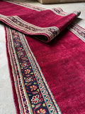 Long 24 Foot Vintage Persian Runner / 2’7 x 23'9 Narrow Vintage Runner #4378ML