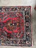 Skinny Narrow Vintage Floral Persian Runner / 2'8 x 12'4 Runner #4304-1