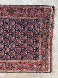 Another end view of vintage Persian runner.