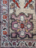 Antique Indian Agra Rug / 10x14 Rug #4577ML