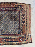 Antique Persian Baluch Nomadic Tribal Rug / 3'9 x 5'5 Rug #3842