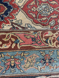 11x13 Antique Persian Tabriz Rug #4519