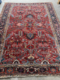 Handwoven Persian rug showing saturated colors and healthy wool pile.