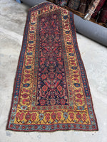 Heavy duty Persian Bidjar rug, known as the iron rug of Persia.