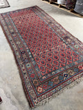 Antique Persian Bidjar rug crafted in the late 19th century.