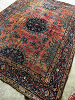 large vintage area rug
