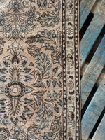 1920s Persian runner with softened natural dyes.